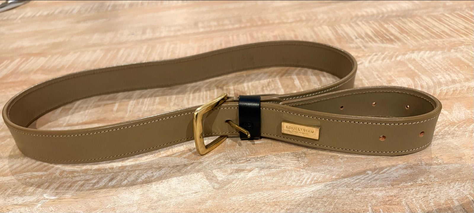 Equestrian Stockholm Champagne Prime riem ZGAN, Ophalen of Verzenden, Zo goed als nieuw