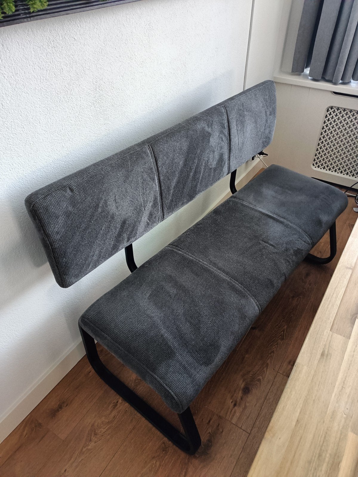 leuk bankje voor eetkamertafel, Ophalen, Tweepersoons, 75 tot 100 cm, Zo goed als nieuw