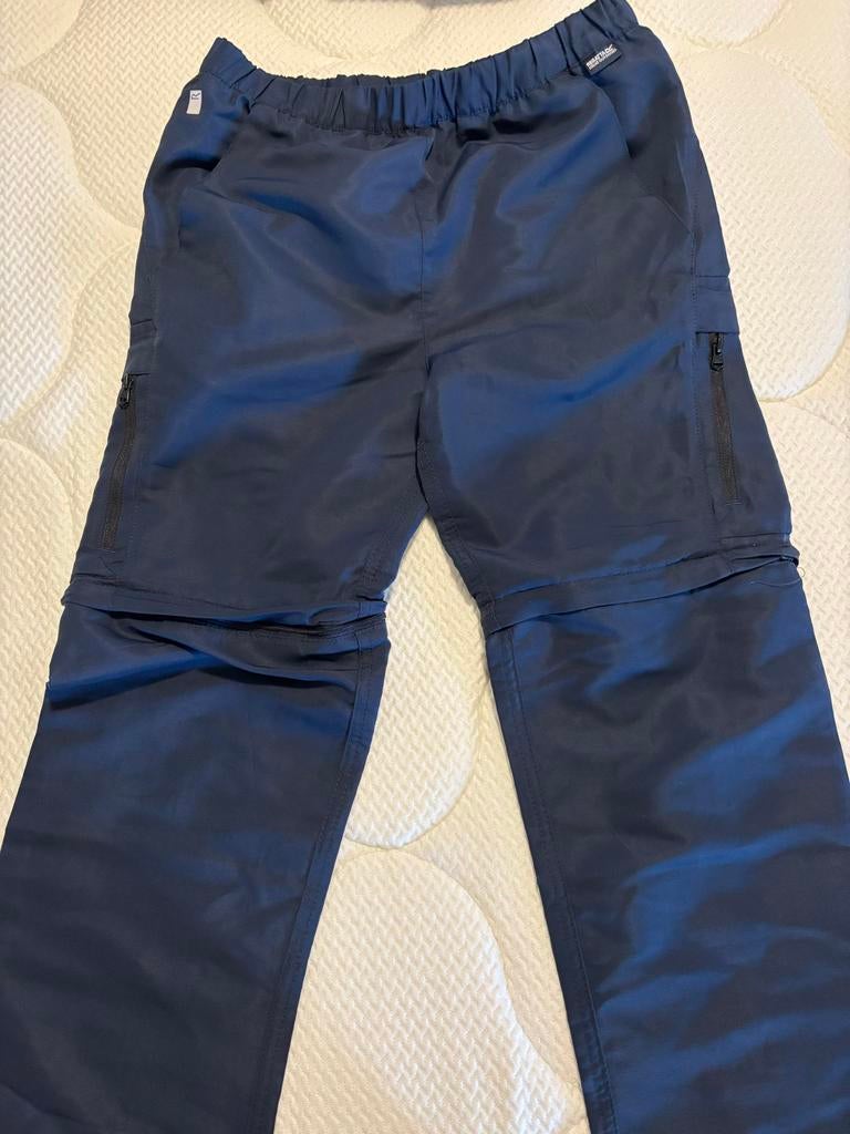 Regatta afritsbroek donkerblauw maat 158, Kinderen en Baby's, Ophalen, Zo goed als nieuw, Jongen of Meisje, Broek