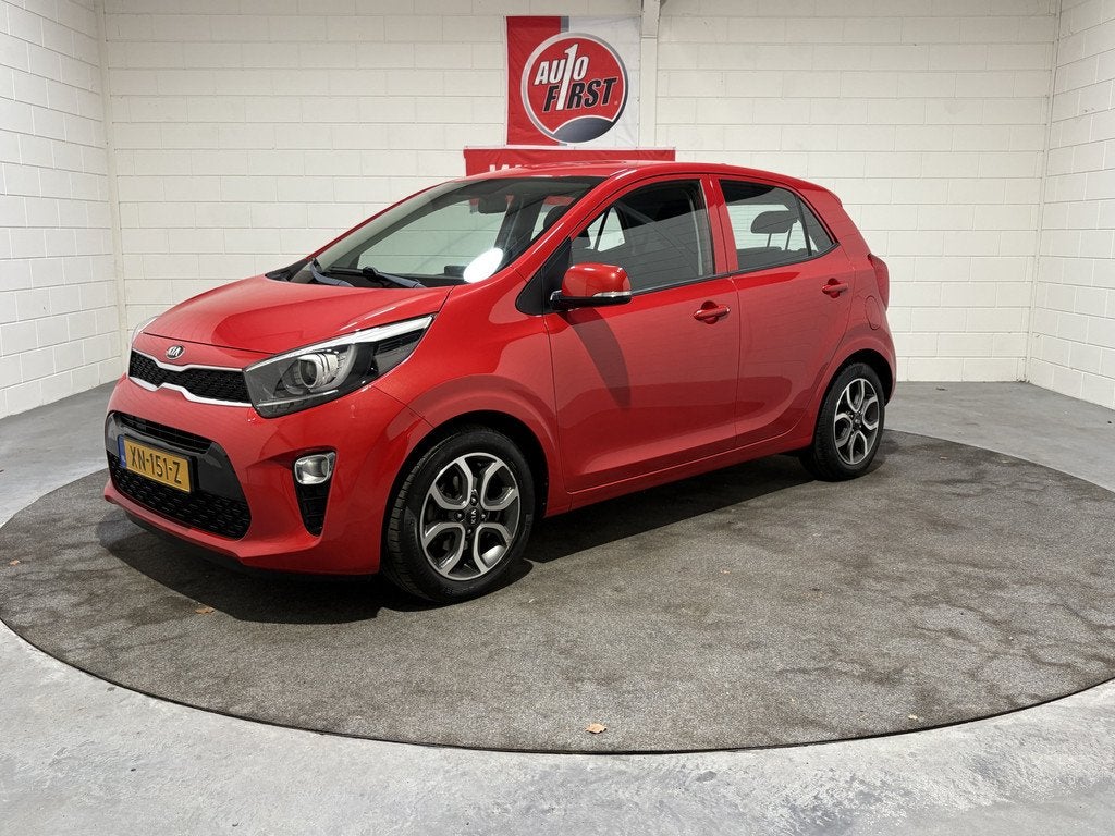 Kia Picanto 1.0 CVVT DynamicPlusLine Dealer onderhouden, Ach, Auto's, Stof, Gebruikt, 4 stoelen, Origineel Nederlands