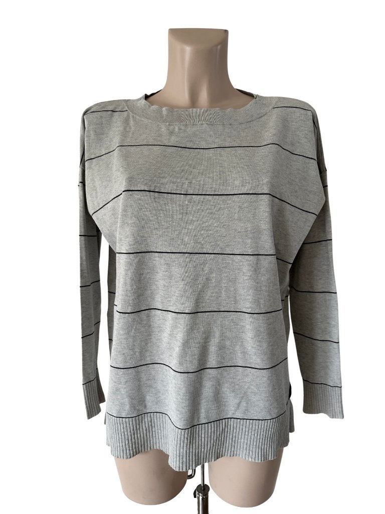 Penn & Ink trui S, Kleding | Dames, Ophalen of Verzenden, Zo goed als nieuw, Grijs, Onder de knie