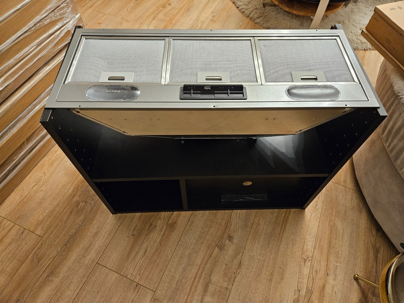 Nieuwe afzuigkap Beko met kast, Ophalen, Nieuw