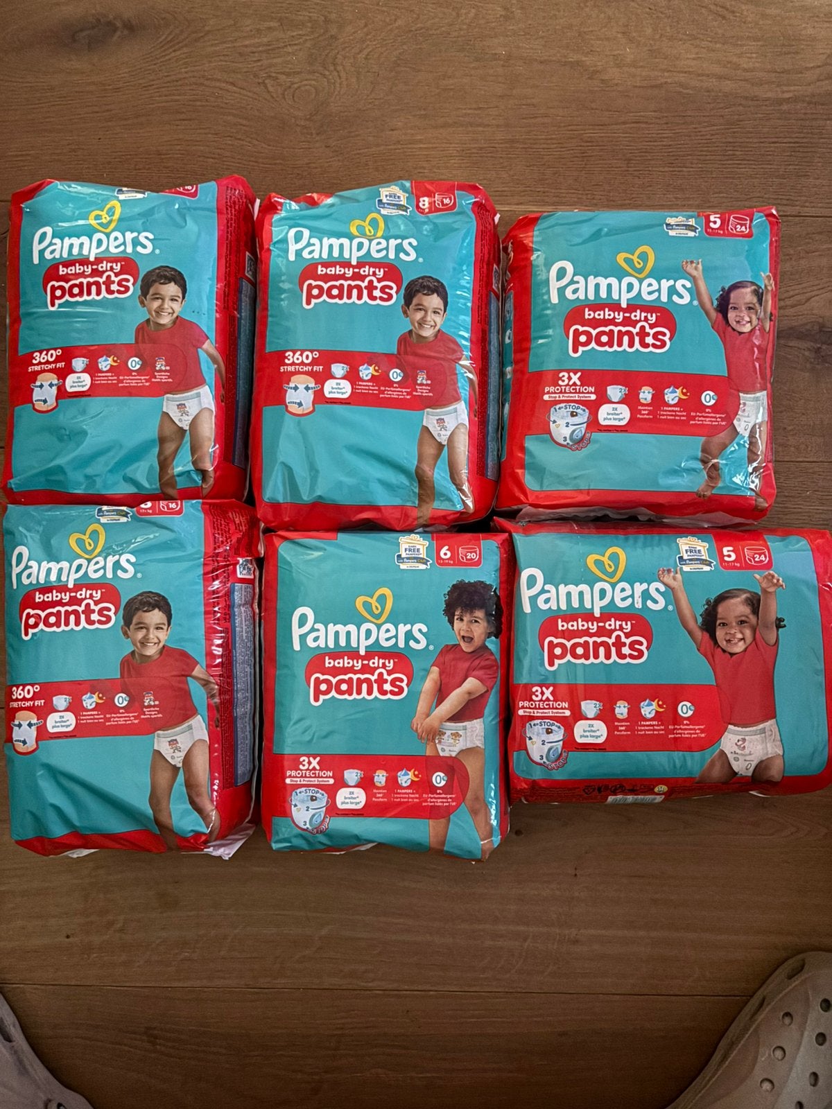 Pampers Baby-Dry Pants – 6 pakken – Nieuw, Ophalen, Nieuw, Overige typen