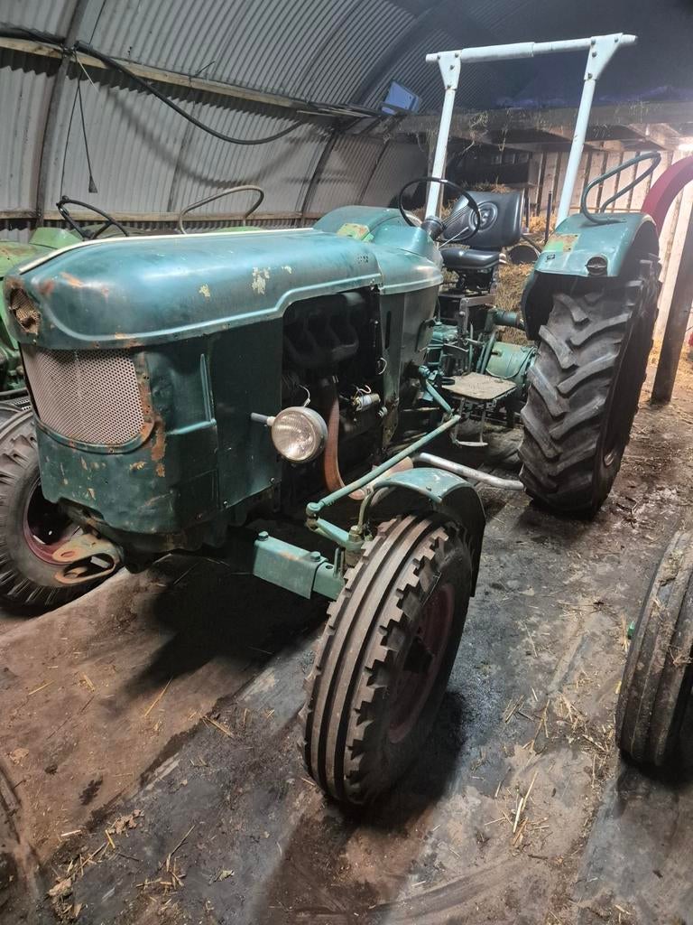 Deutz D55, Ophalen, Veehouderij, Weidebouw