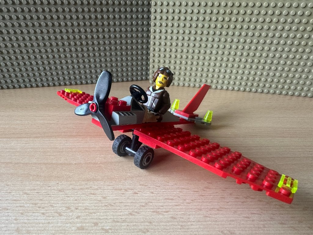 Lego 4615 Red Recon Flyer Jack Stone, Kinderen en Baby's, Speelgoed | Duplo en Lego, Gebruikt, Overige thema's, Lego, Ophalen of Verzenden