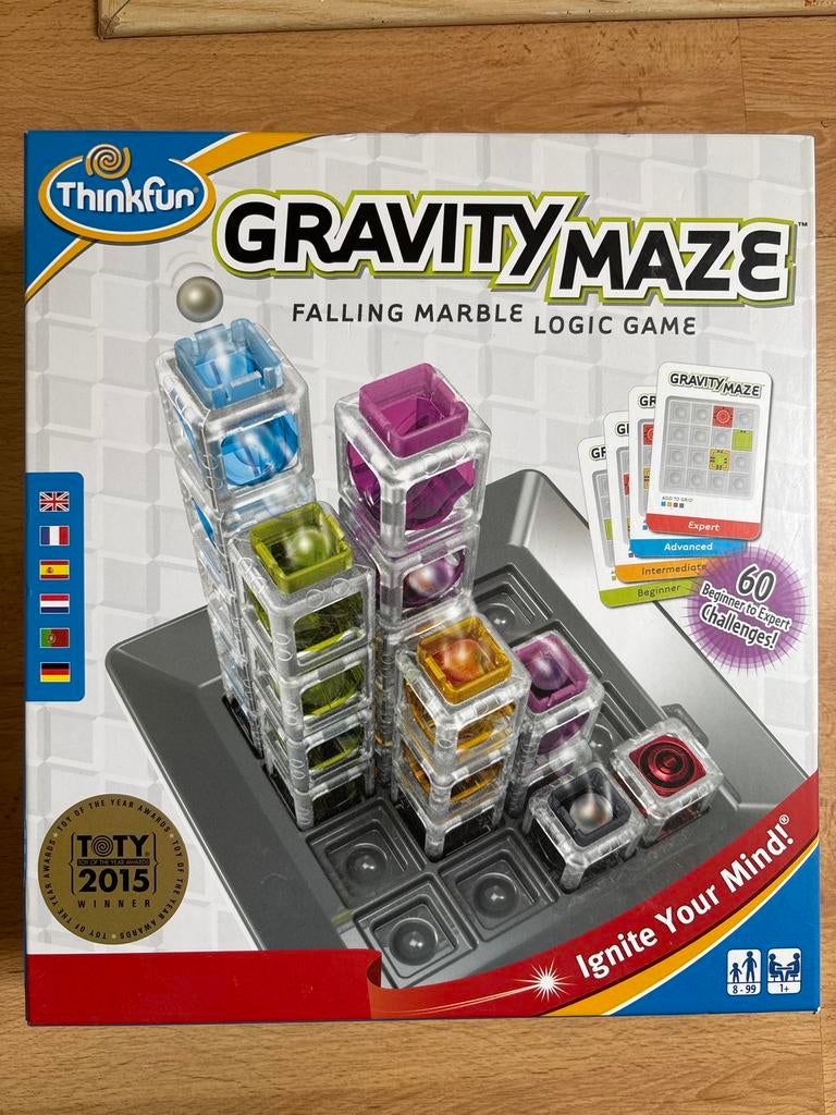 Thinkfun Gravity Maze Logic Game - Zo goed als nieuw, Ophalen, Zo goed als nieuw, Overige typen