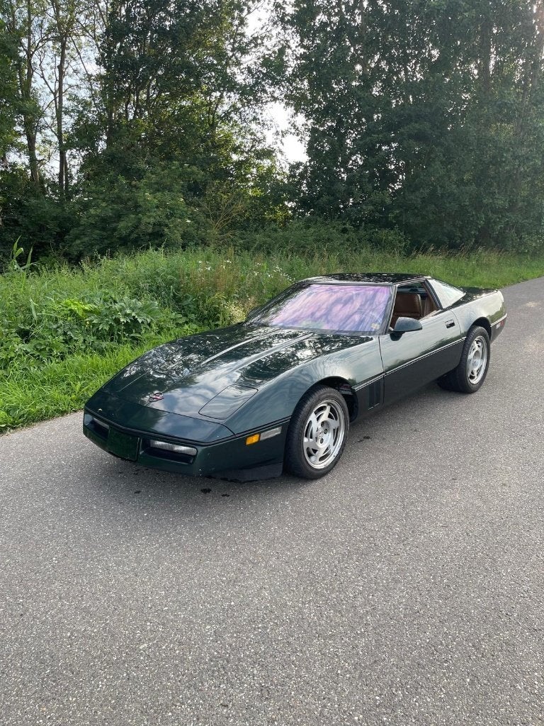 Chevrolet Corvette ZR-1|1990|Polo Green |LT5 V8|1ste Lak, Auto's, Achterwielaandrijving, Leder, Bedrijf, 400 pk
