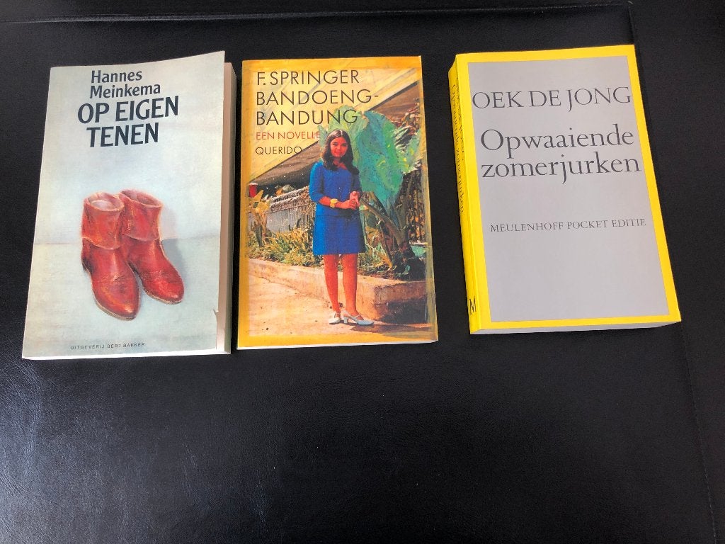 Te koop boeken van H. Meinkema, F. Springer en Oek de Jong, Ophalen of Verzenden, Gelezen, Diverse auteurs