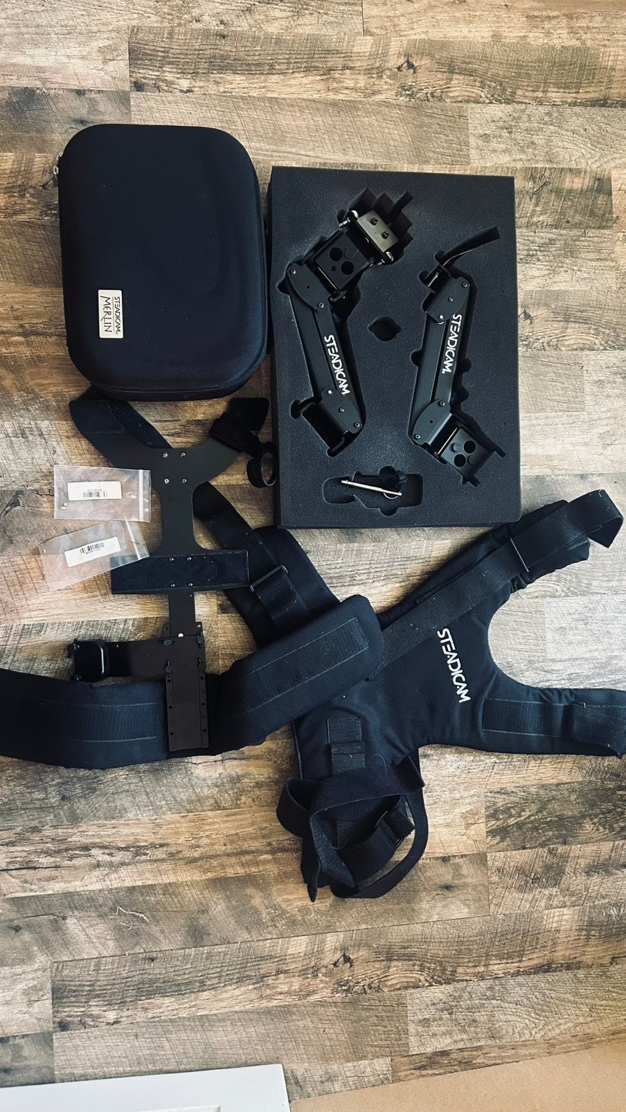 Steadicam Merlin compleet stabilisatiesysteem, Ophalen of Verzenden, Zo goed als nieuw, Video