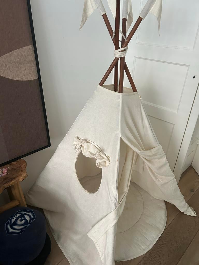 Nummero 74 - Tipi tent (Natural), Kinderen en Baby's, Speelgoed | Speeltenten, Ophalen, Zo goed als nieuw