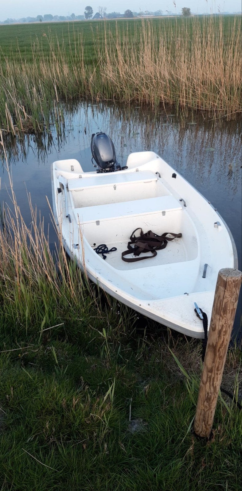 yamarin polyester boot met 15 pk yamaha., Ophalen, Zo goed als nieuw, SUP-accessoire