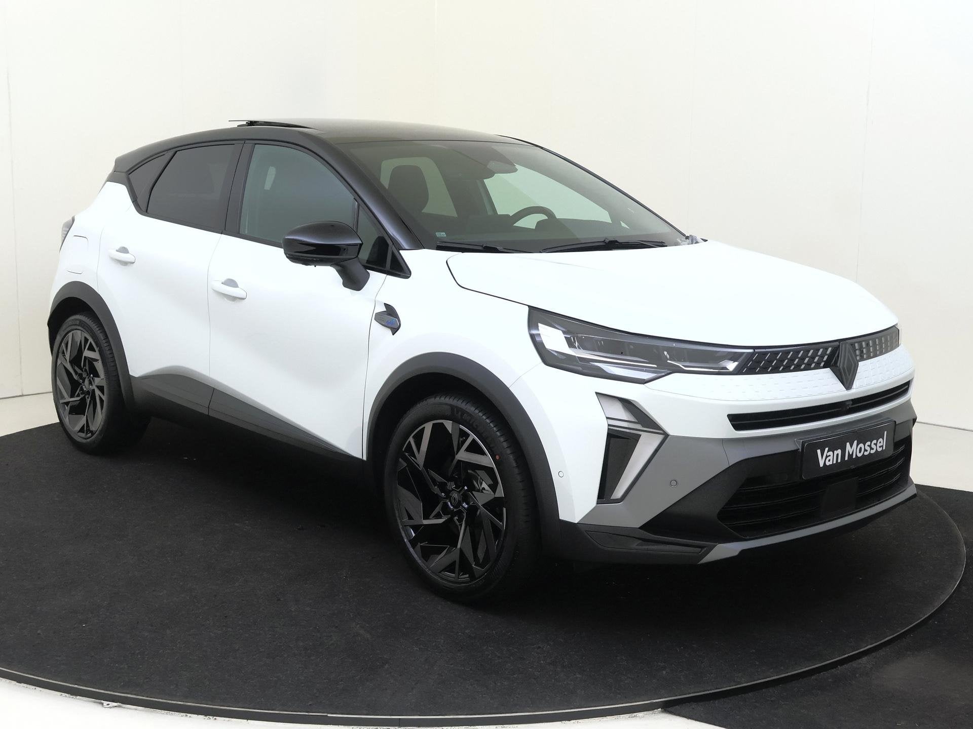 Renault Captur 1.8 E-Tech full hybrid 160 esprit Alpine | Pa, Auto's, 1789 cc, 4 cilinders, Wit, Origineel Nederlands
