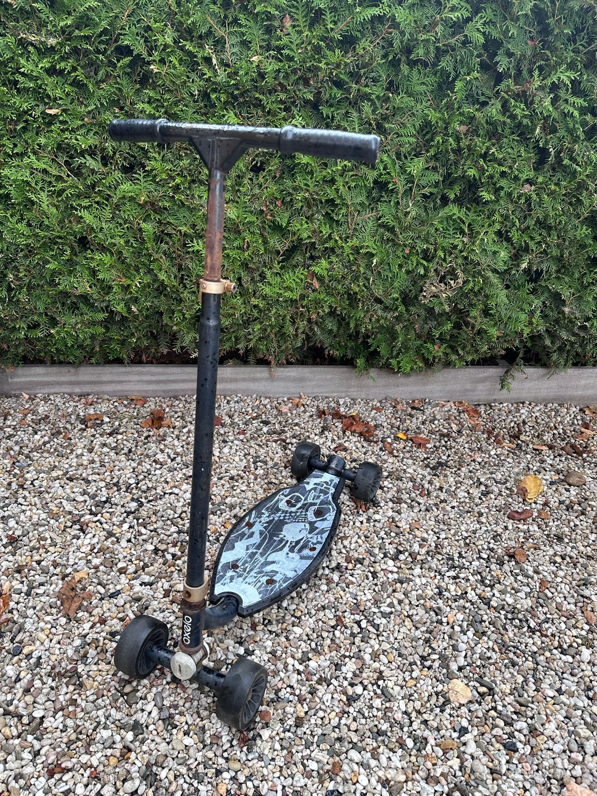 Oxelo 4-wiel step/skateboard combinatie, Fietsen en Brommers, Steps, Ophalen, Gebruikt, Overige typen