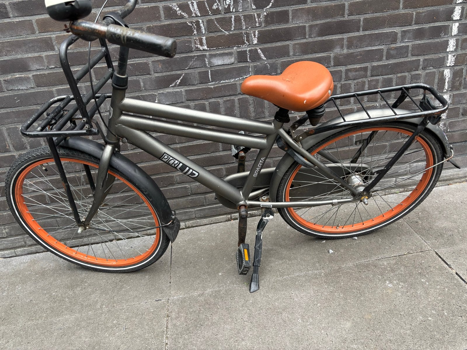 Sparta Pick-Up transportfiets - Gebruikt - 24 inch, Fietsen en Brommers, Ophalen, Terugtraprem, Sparta pickup, Versnellingen