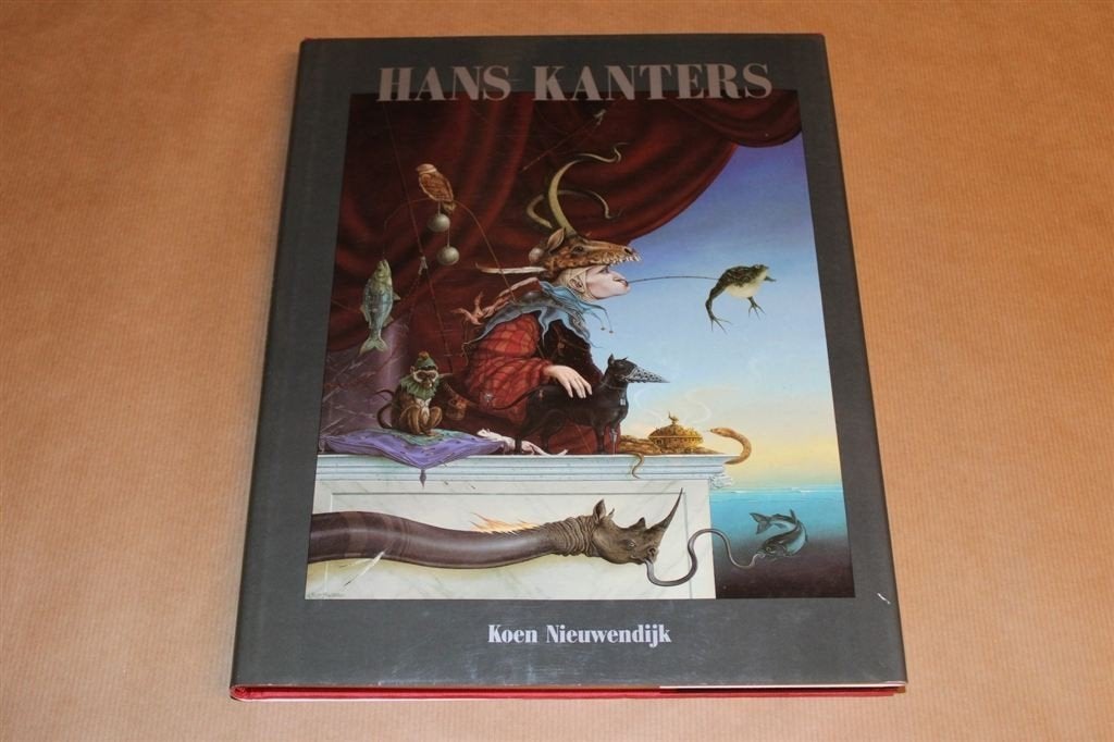 Hans Kanters - Gesigneerd met opdracht, Ophalen of Verzenden, Zo goed als nieuw