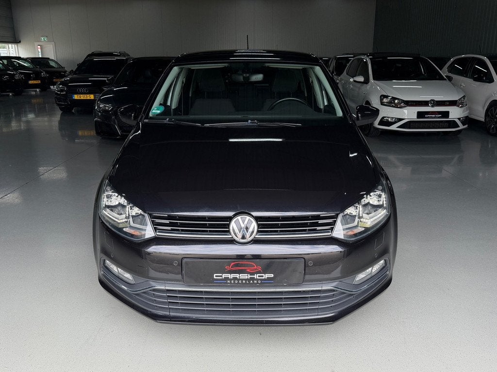 Volkswagen POLO 1.0 MPI LOUNGE EDITION! CRUISE/LED/STOELVRM, Stof, Gebruikt, Zwart, Bedrijf