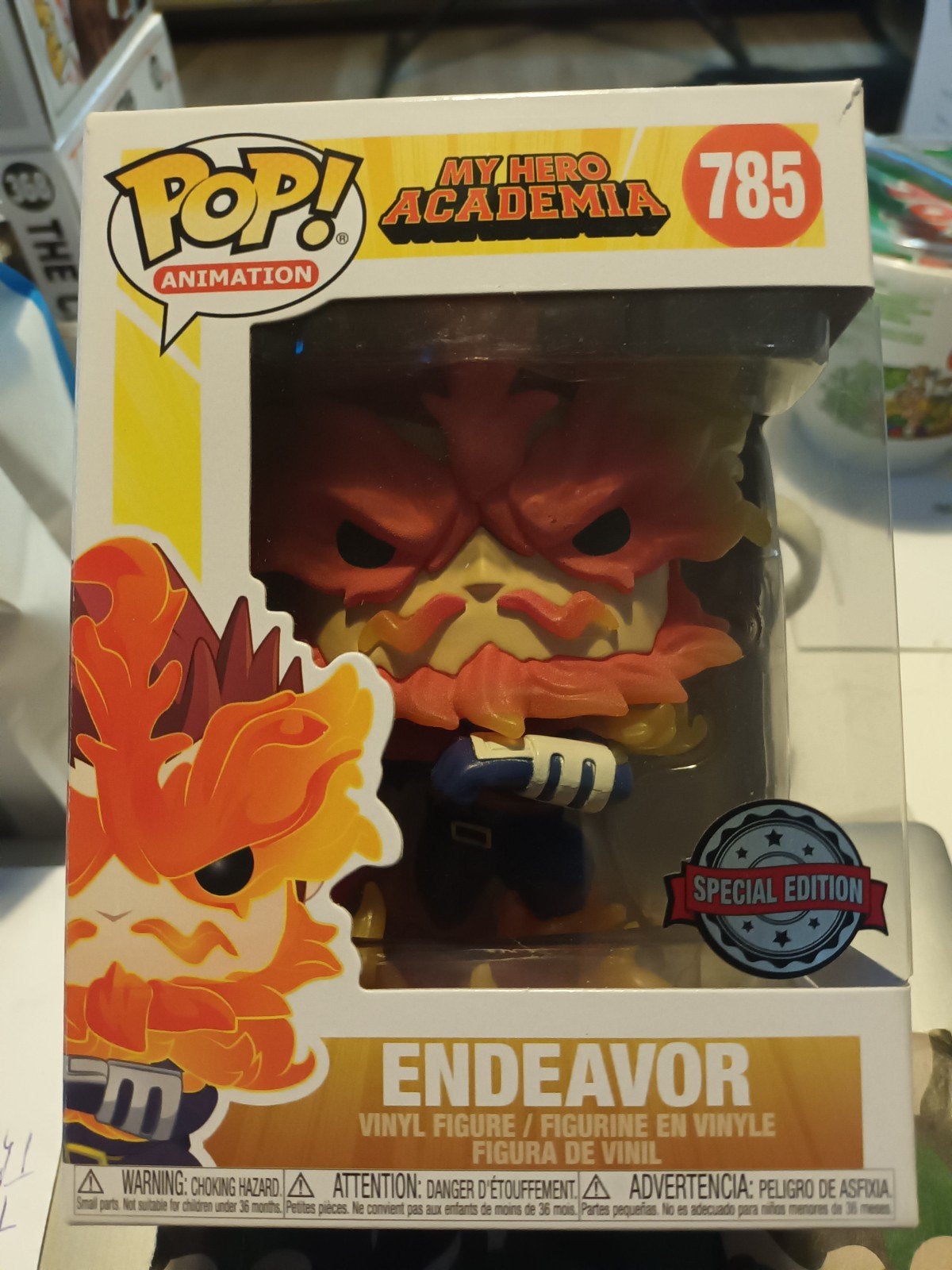 Funko Pop! My Hero Academia Endeavor 785 Special Edition, Ophalen of Verzenden, Zo goed als nieuw