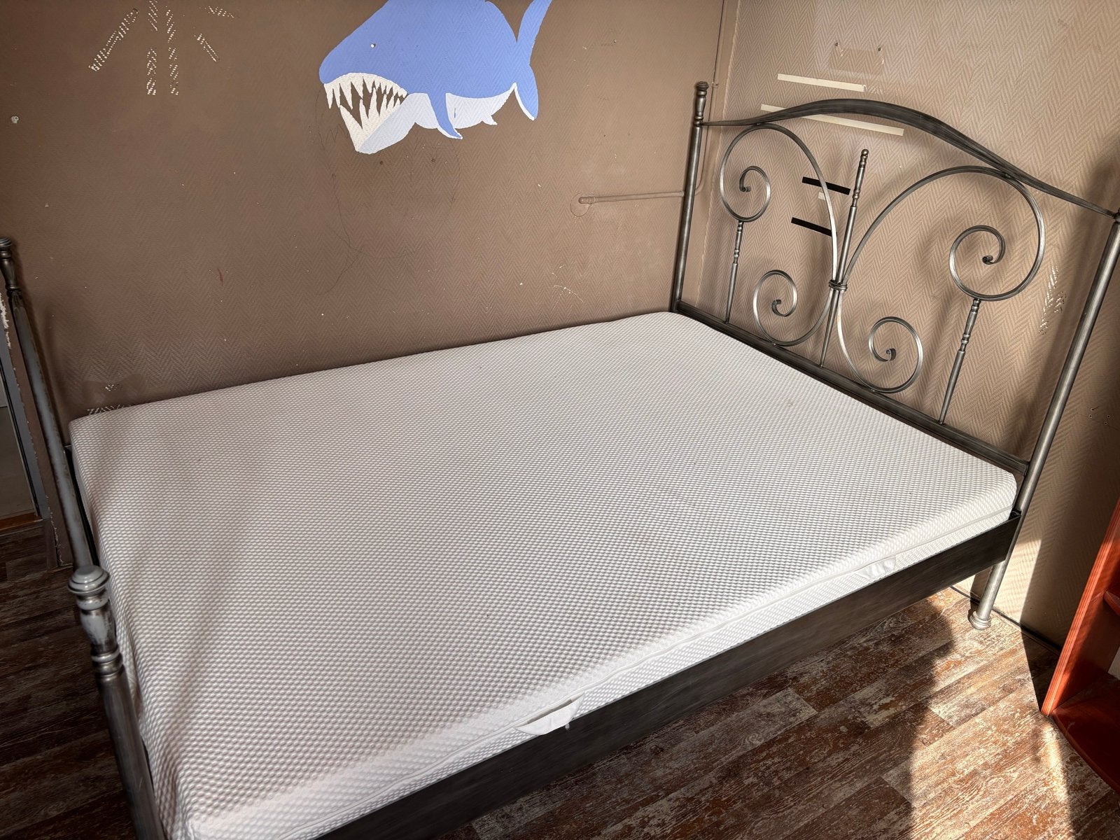 Bed compleet, Ophalen, Gebruikt, Tweepersoons, 140 cm