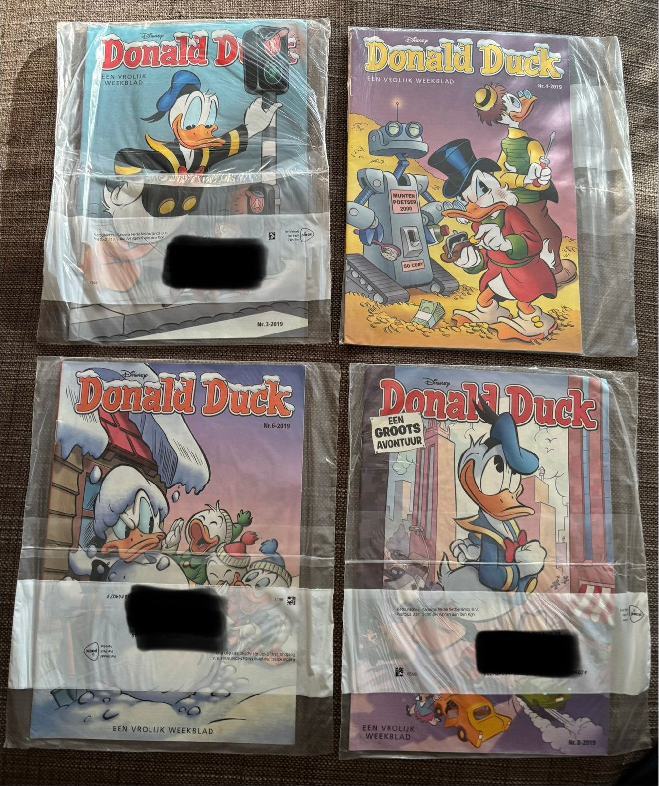 13 Donald Ducks uit 2019 in originele plastic, Boeken, Europa, Nieuw, Ophalen of Verzenden, Meerdere comics