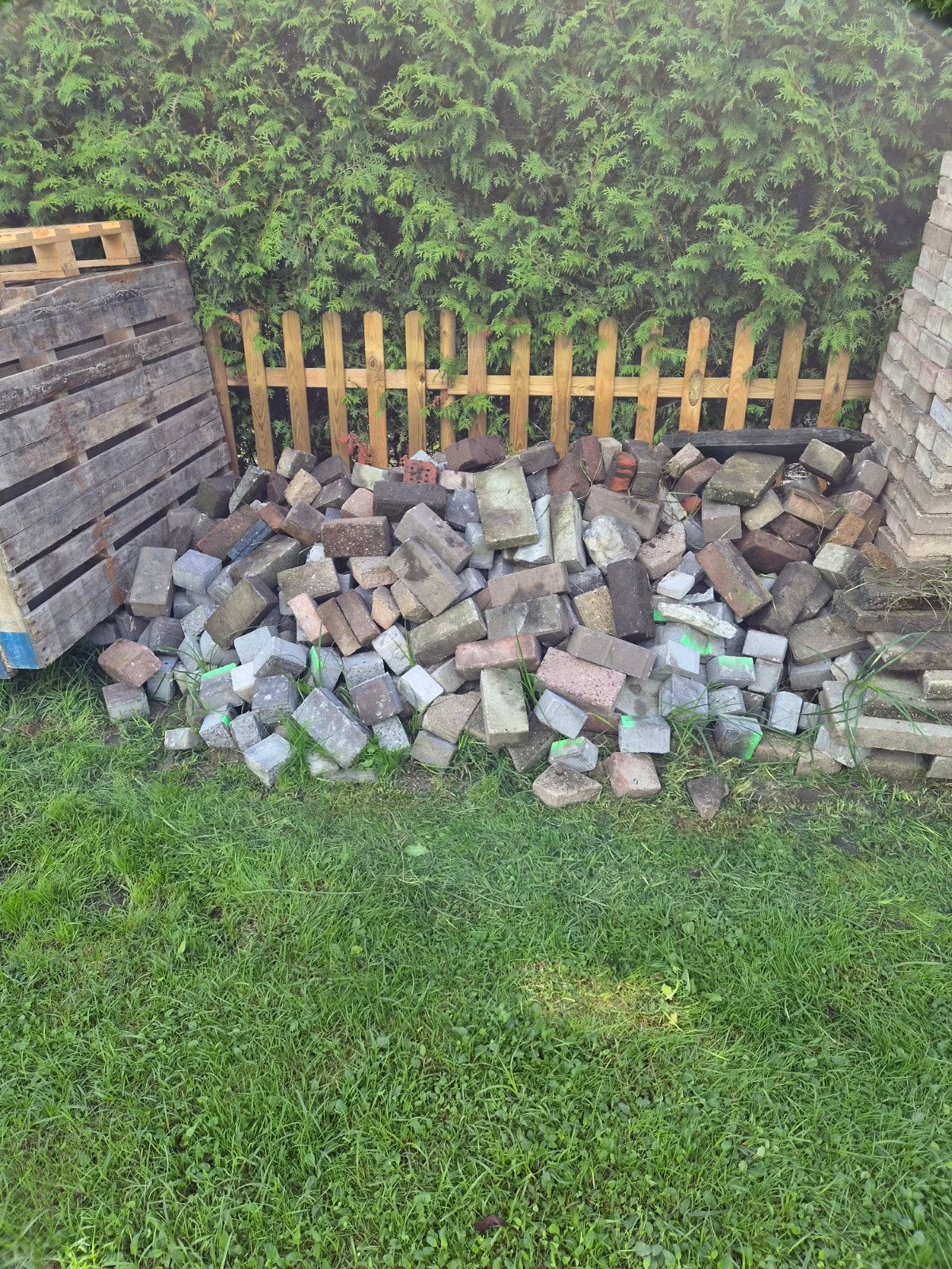Gebruikte stenen voor tuin of project, Doe-het-zelf en Verbouw, Ophalen, Gebruikt, Bakstenen