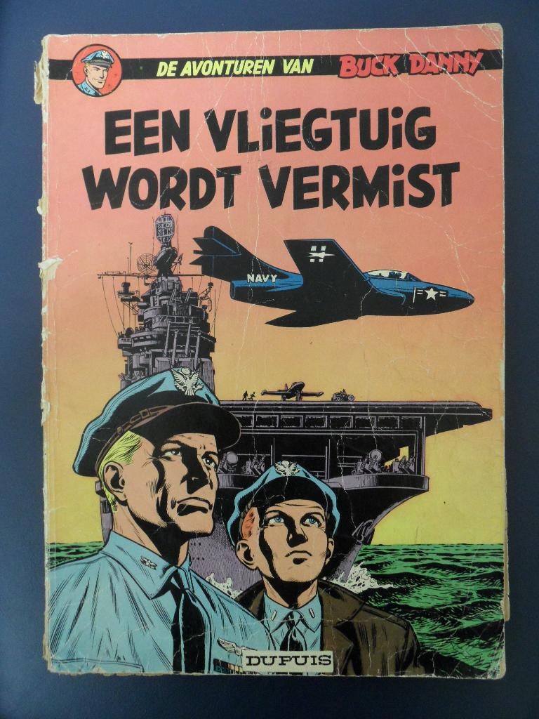 Buck Danny. Een vliegtuig wordt vermist. 1966, Eén stripboek, Ophalen of Verzenden, Gelezen