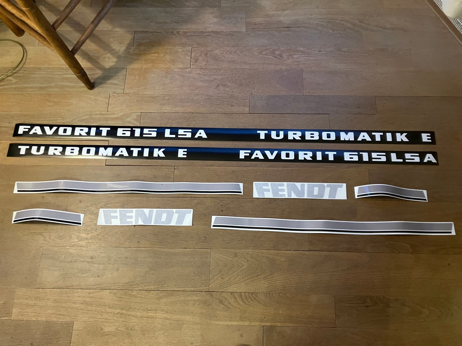 Fendt 615 LSA Turbomatik E Stickerset, Ophalen of Verzenden, Nieuw