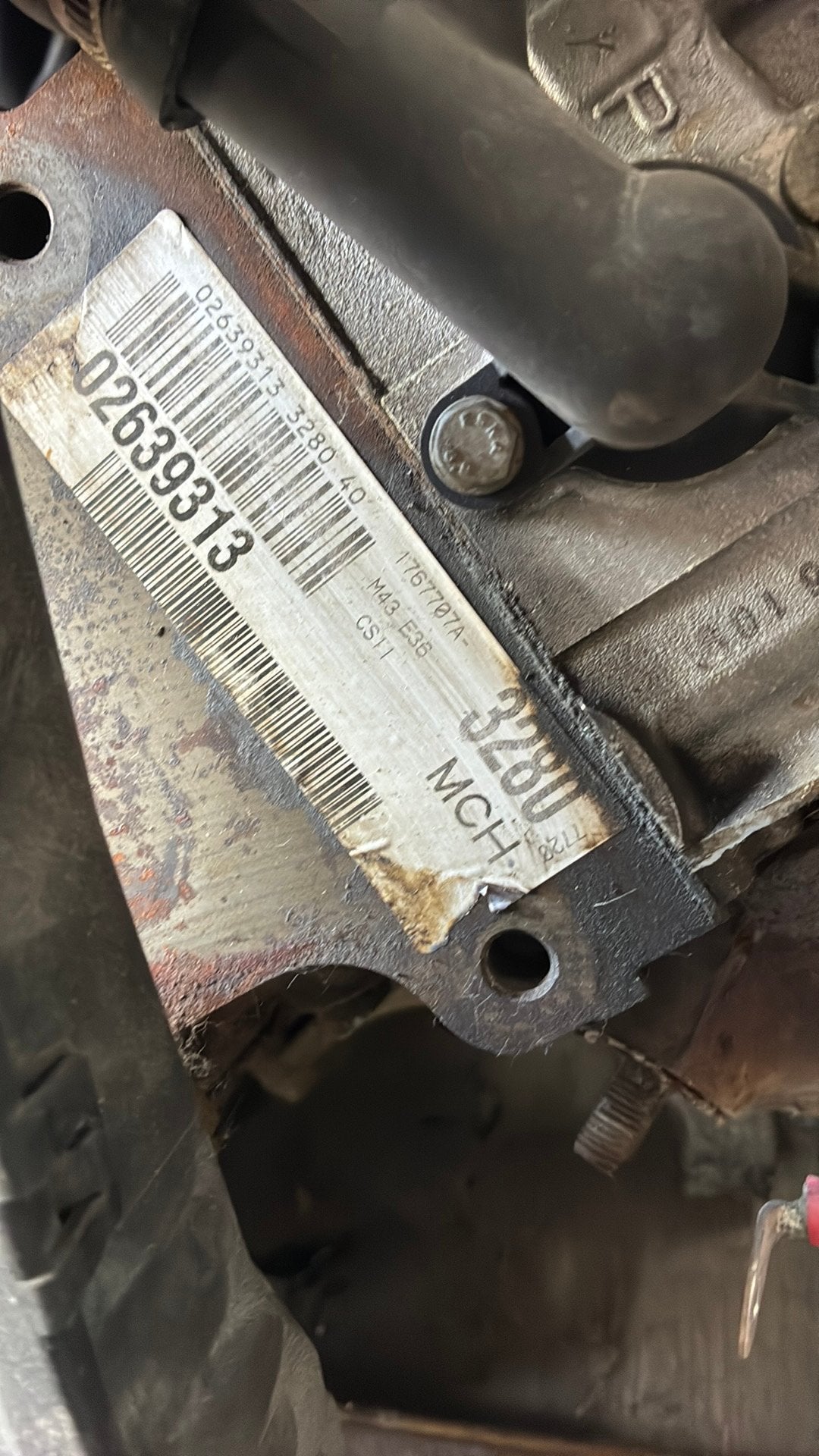Bmw e36 motorblok incl aanbouwdelen en ecu, Ophalen, BMW