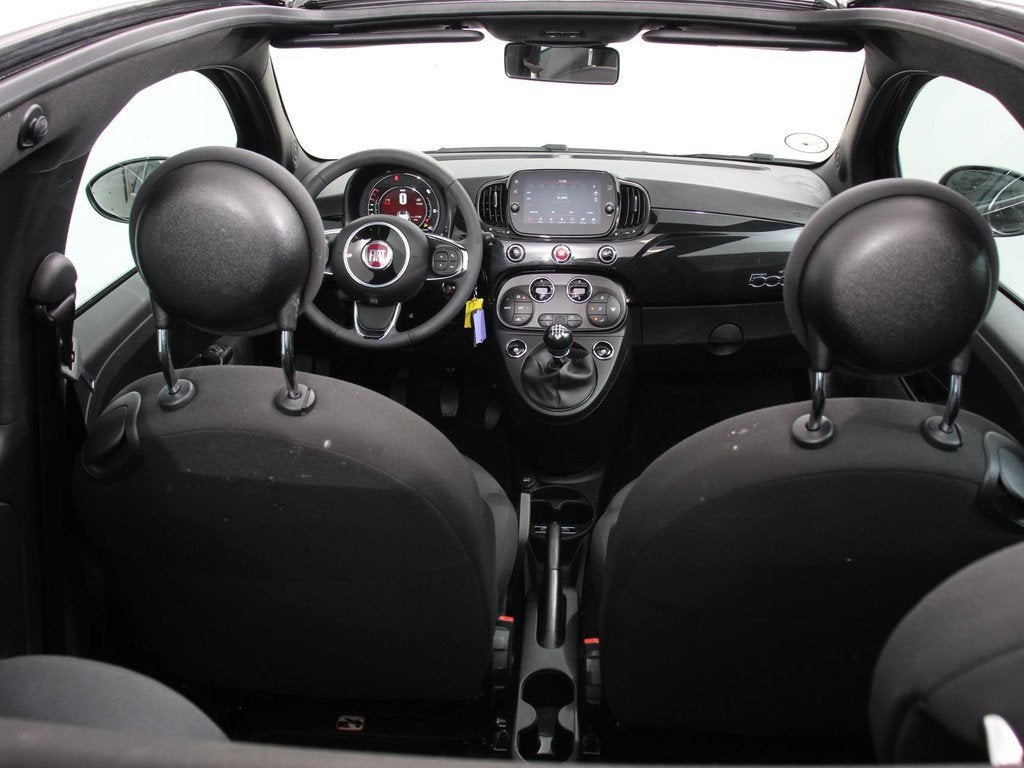 Fiat 500 C 1.0 Hybrid Bellavita Navigatie Climate Control Ap, Voorwielaandrijving, Stof, Gebruikt, Euro 6