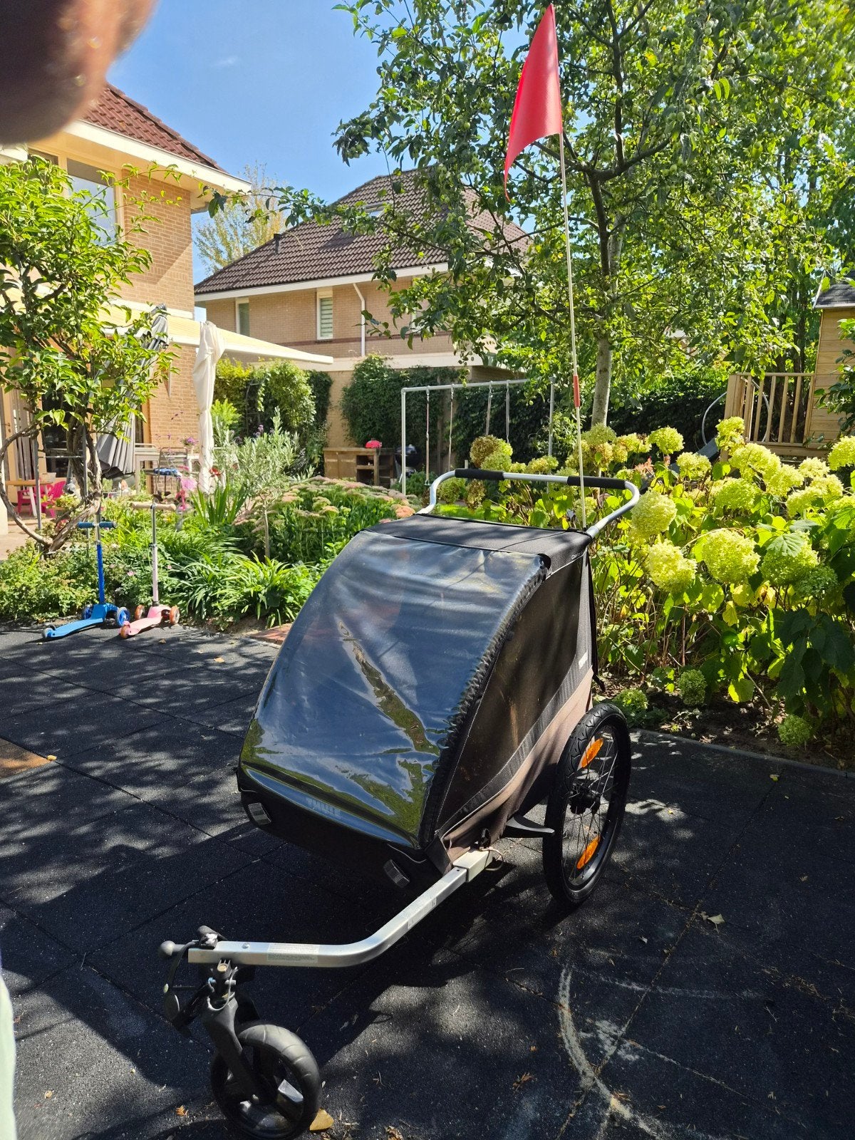 Thule Coaster XT Kinderkar/Fietskar, Ophalen, Gebruikt, Opvouwbaar, 40 tot 60 kg