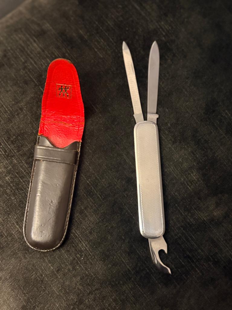 Nieuw vintage Henckels Zwillingswerke, Solingen zakmes, Ophalen of Verzenden, Nieuw