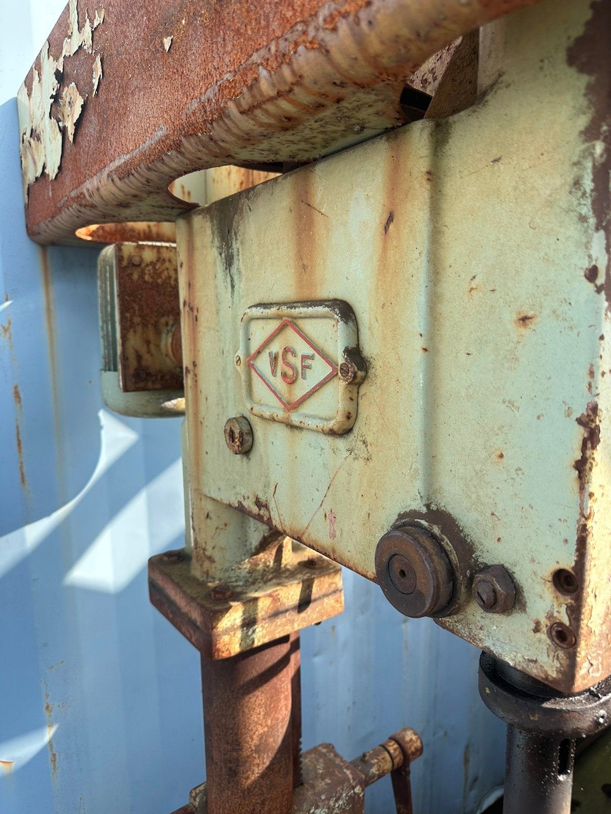 KOLOMBOOR VHF MOTOR AS GEBROKEN BOORMACHINE, Ophalen of Verzenden, Gebruikt, Boormachine