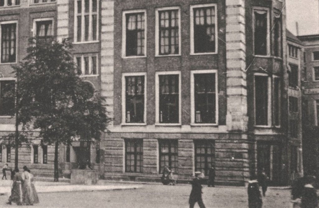 700078	Amsterdam	jr 00 20 Effectenbeurs	Niet Gelopen, Ophalen of Verzenden, Voor 1920, Ongelopen, Noord-Holland