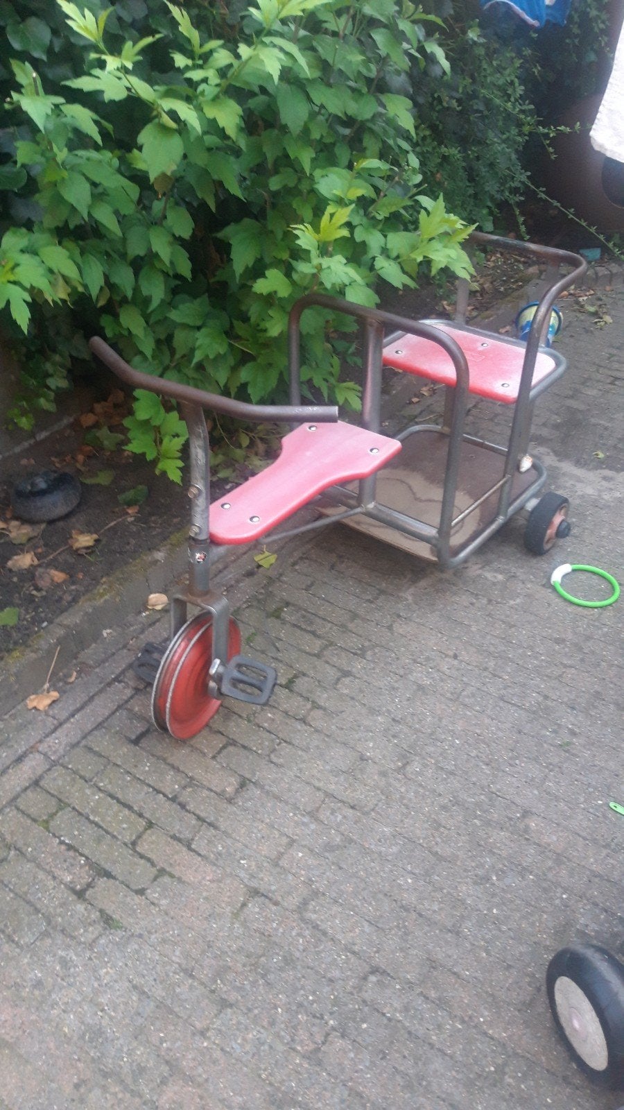 Onderdelen gevraagd voor Okido driewieler, Ophalen of Verzenden, Gebruikt, Trapvoertuig