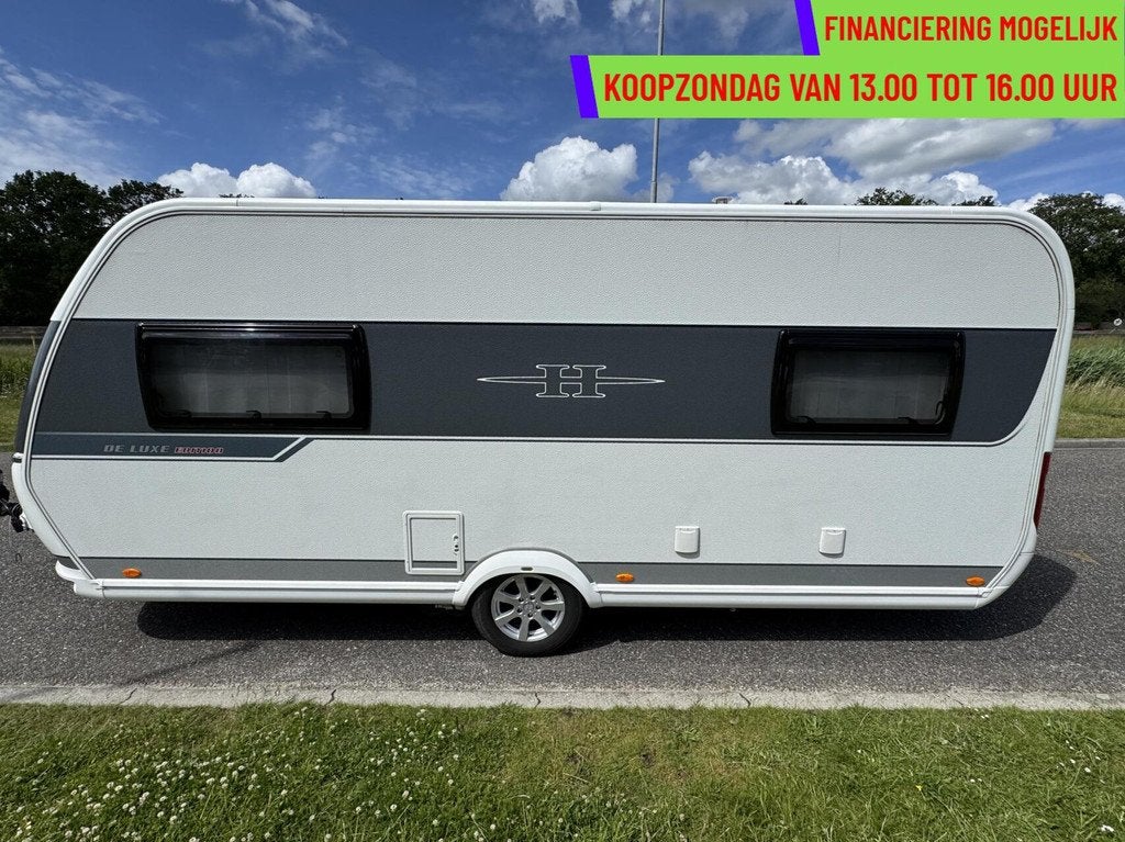 Hobby 495 UL DE LUXE ED., ENKELE BEDDEN,RONDZIT,MOVER,LUIFEL, Caravans en Kamperen, Caravans, Mover, Rondzit, Hobby, 7 tot 8 meter