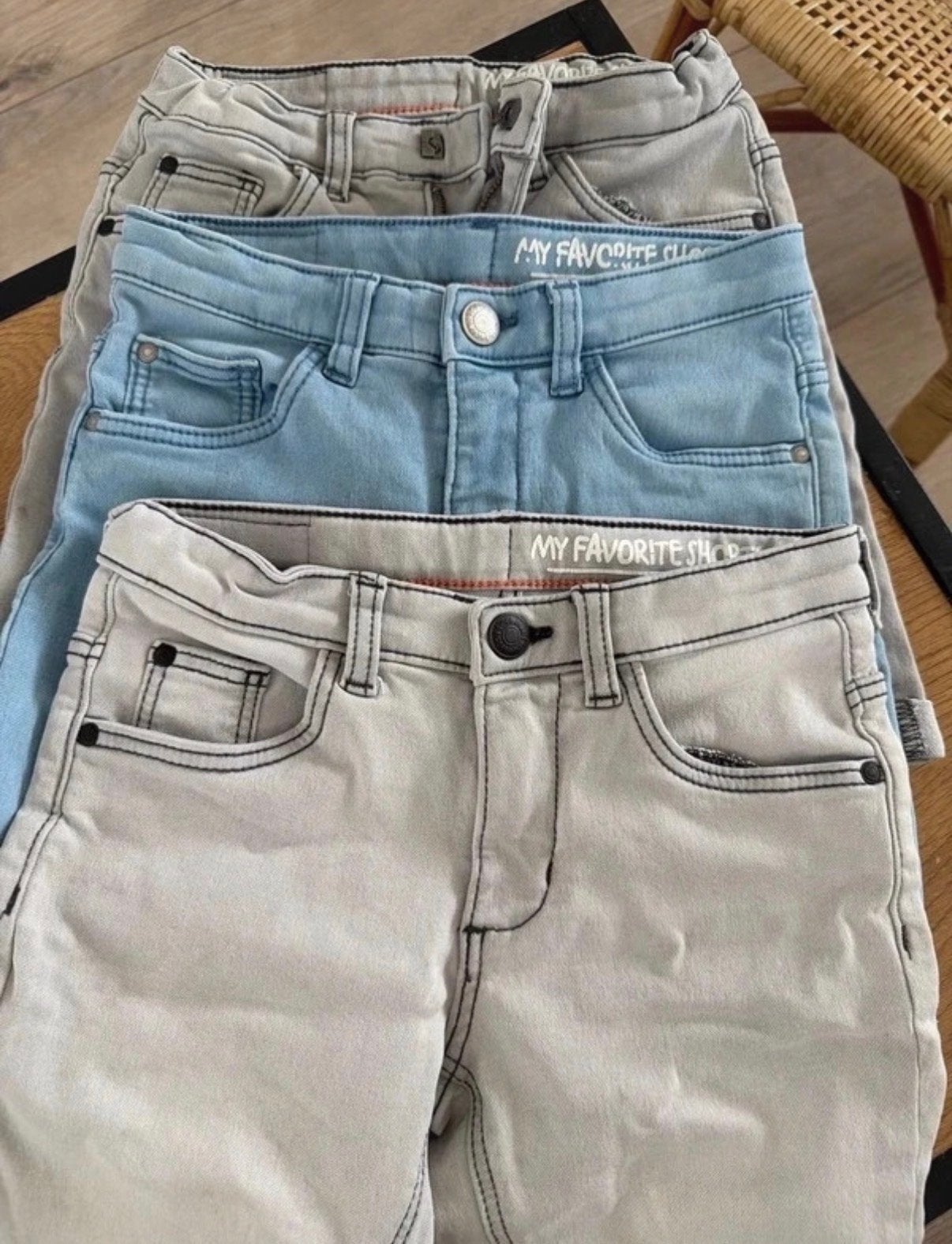 5 korte broeken Hema en Wibra maat 110-116, Kinderen en Baby's, Ophalen of Verzenden, Gebruikt, Jongen of Meisje, Broek