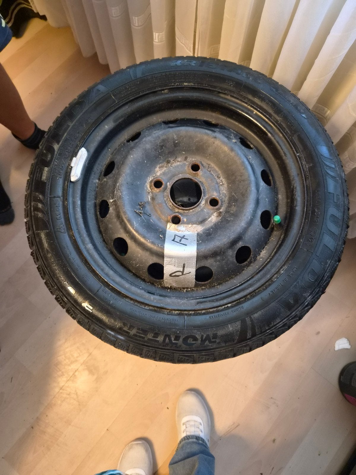 M+S Autobanden 155/65R14 fulda, Ophalen of Verzenden
