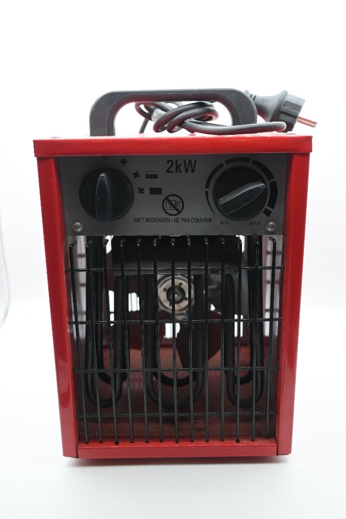 Ventilatorkachel 2000W met 3 warmtestanden, Gebruikt, Overige soorten, Elektrisch, Onbekend