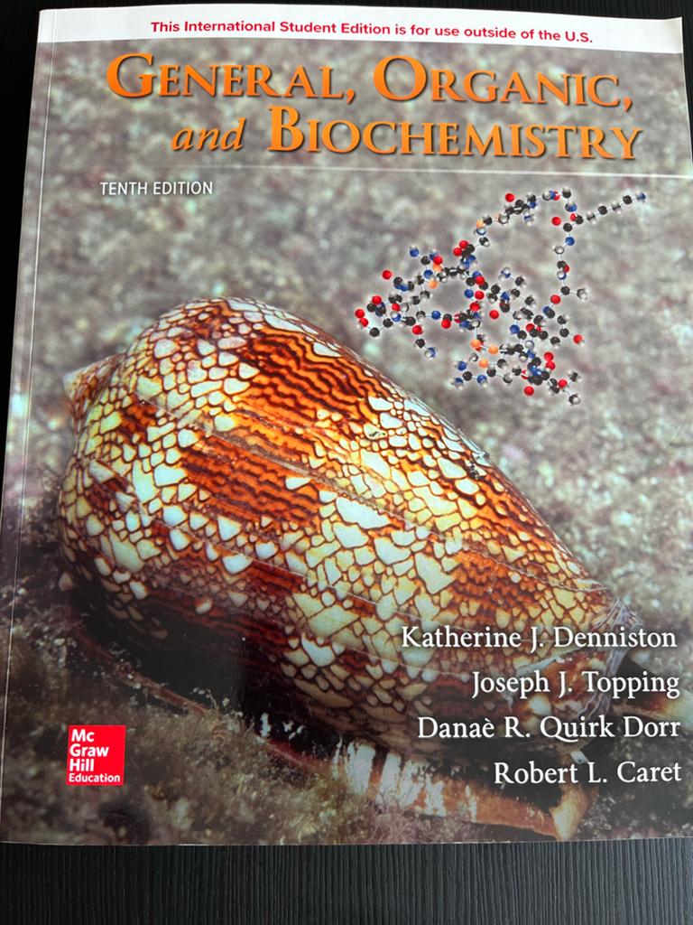 General, Organic and Biochemistry - 10e editie, Ophalen, Beta, Zo goed als nieuw, HBO