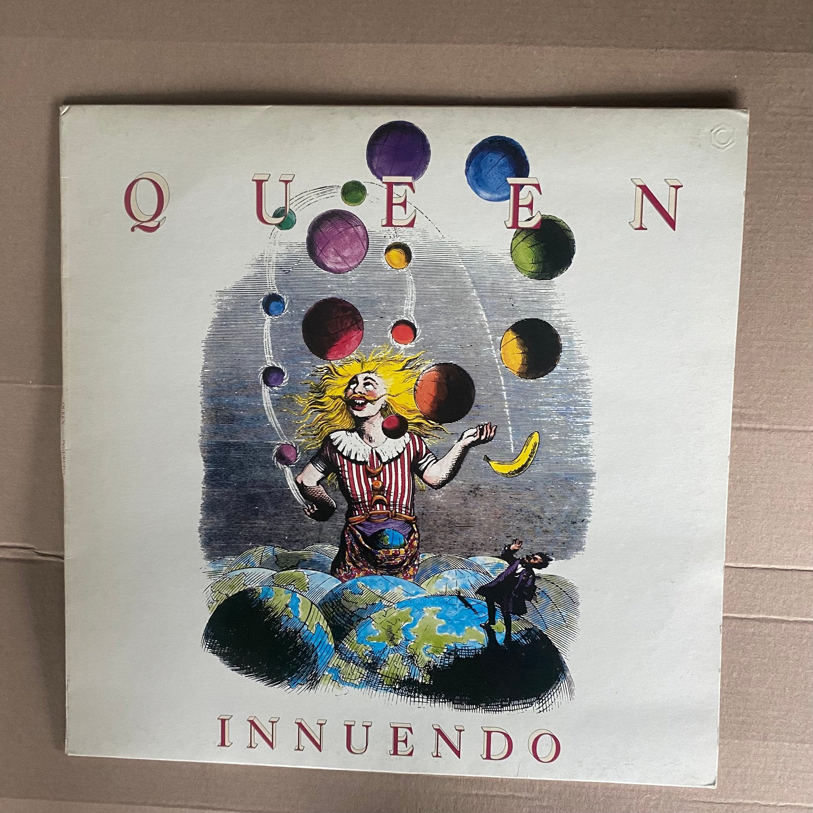 Lp - Queen - Innuendo (origineel 1991), Ophalen of Verzenden, Gebruikt, Overige formaten, Poprock