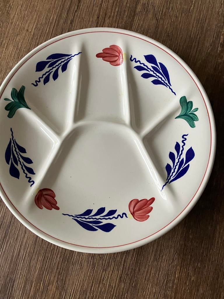 Boerenbont schaal te koop., Ophalen, Aardewerk, Boerenbont, Schaal of Schalen