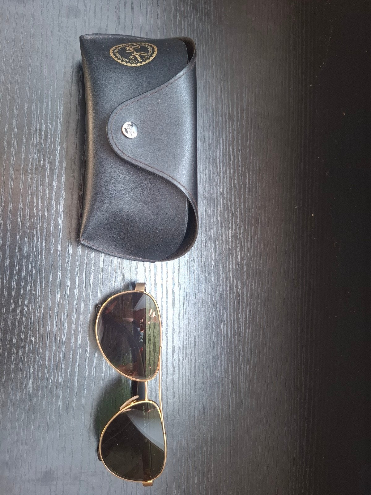 Ray-Ban zonnebril op sterkte (onbekend welke sterkte), Gebruikt, Ophalen of Verzenden, Ray-Ban, Overige kleuren