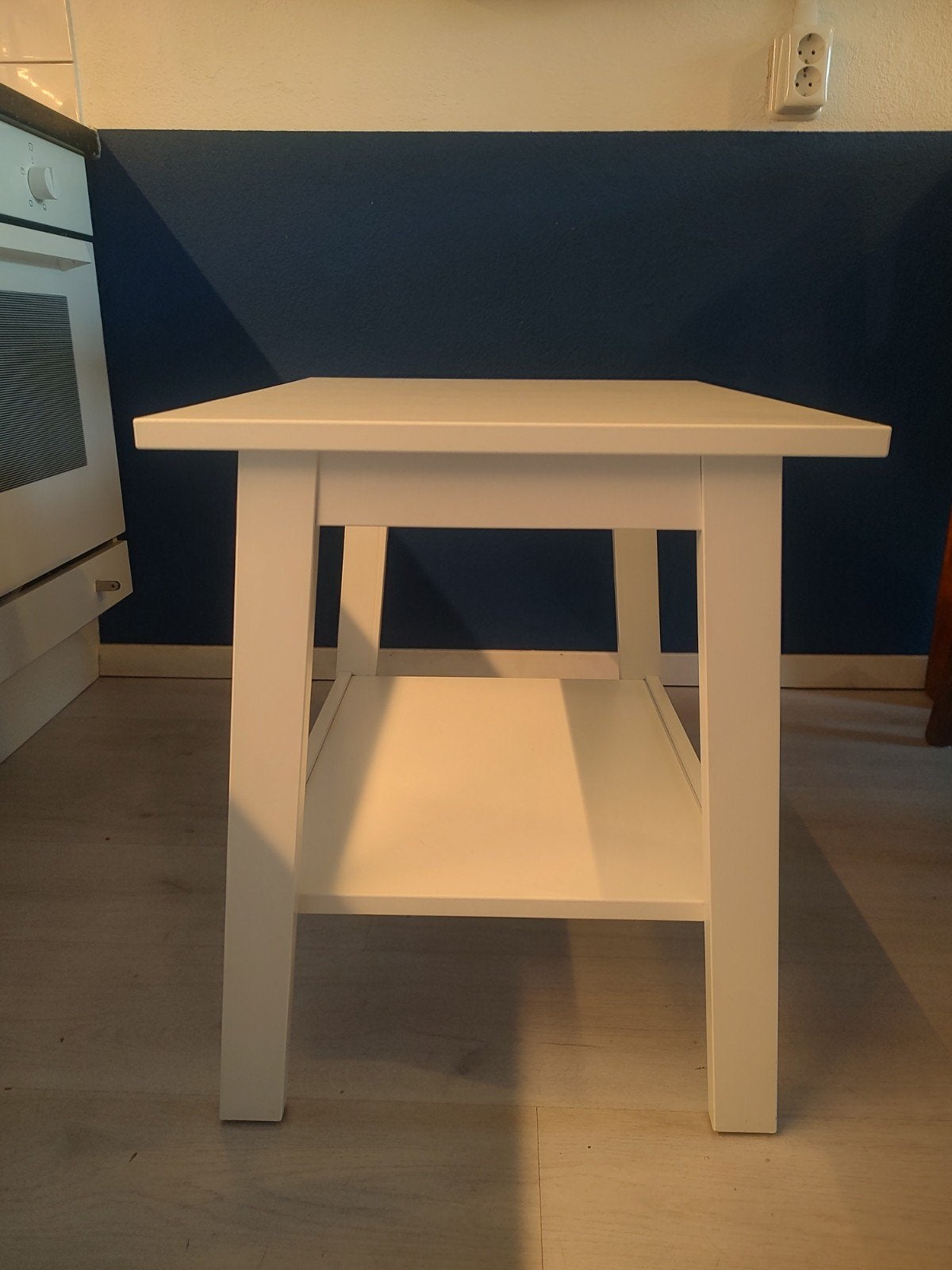 Bijzettafel IKEA LUNNARP, Minder dan 55 cm, Zo goed als nieuw, Modern, Rechthoekig