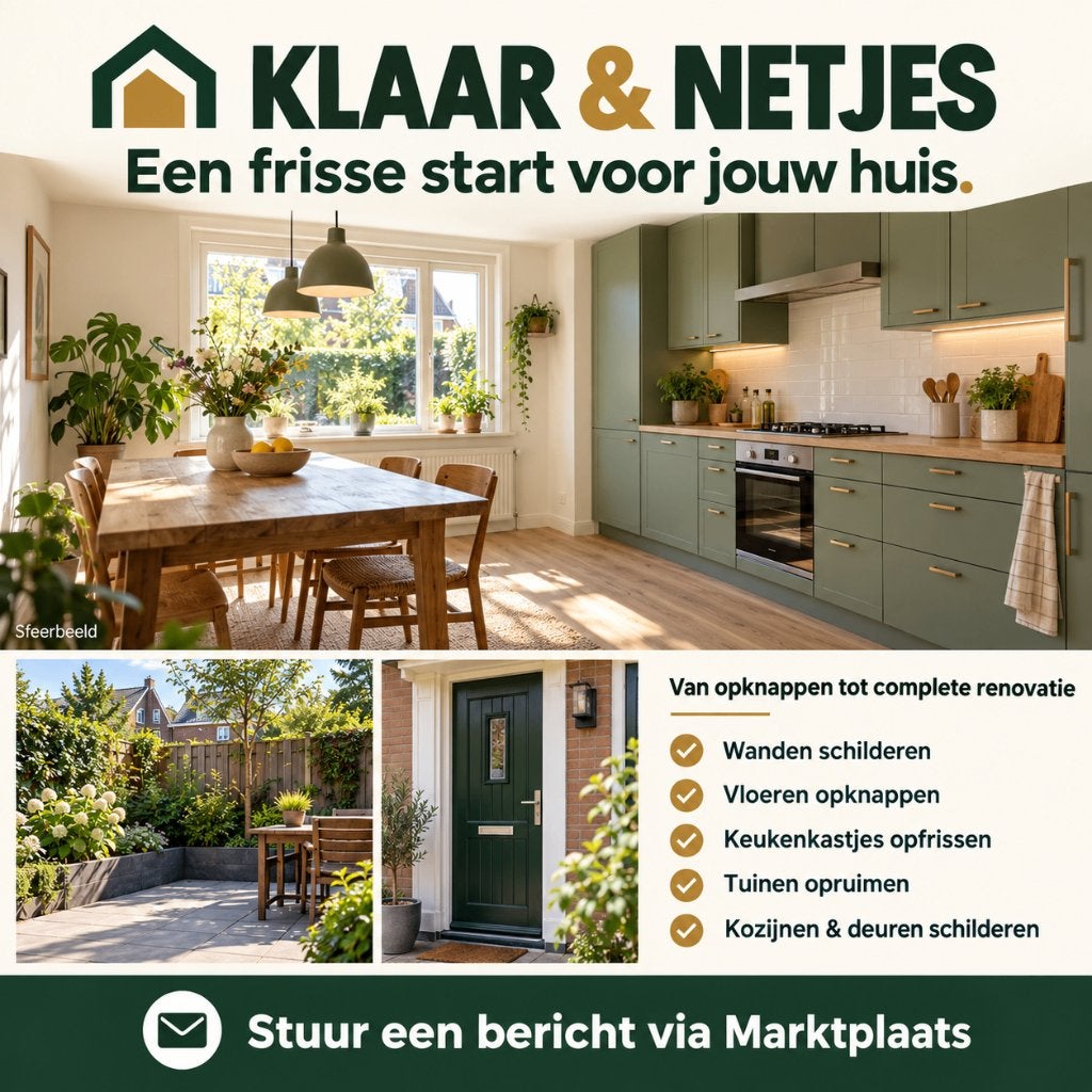 Renovatie, schilderwerk & opknappen - Terneuzen en Zeeland, Garantie