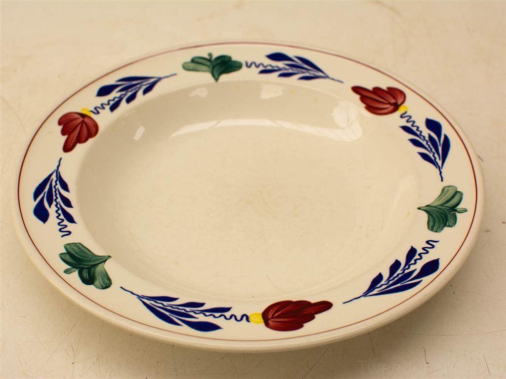 3 boch boerenbond diepe borden 29996, Gebruikt, Ophalen of Verzenden, Bord(en), Wedgwood