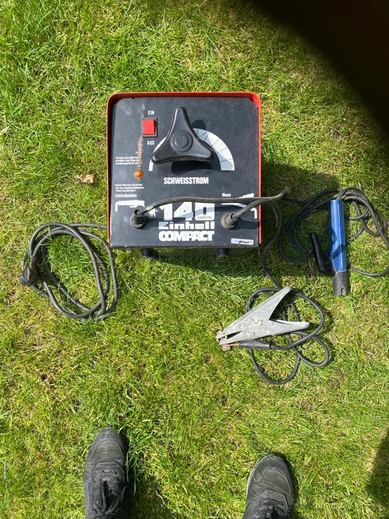 Einhell Compact 140 Lasapparaat - Gebruikt, Ophalen, Gebruikt, 150 tot 250 ampère, Elektroden