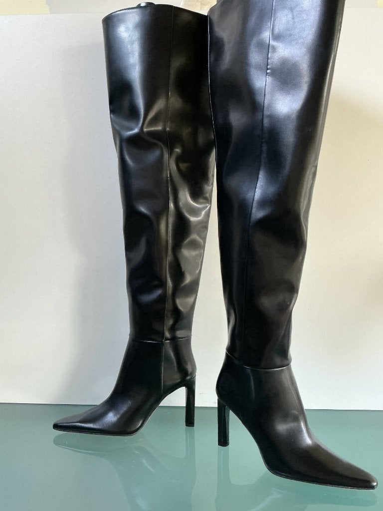 Zwarte sexy overknee laarzen | Thigh High | Gratis verzenden, Hoge laarzen, Verzenden, Zwart, Nieuw