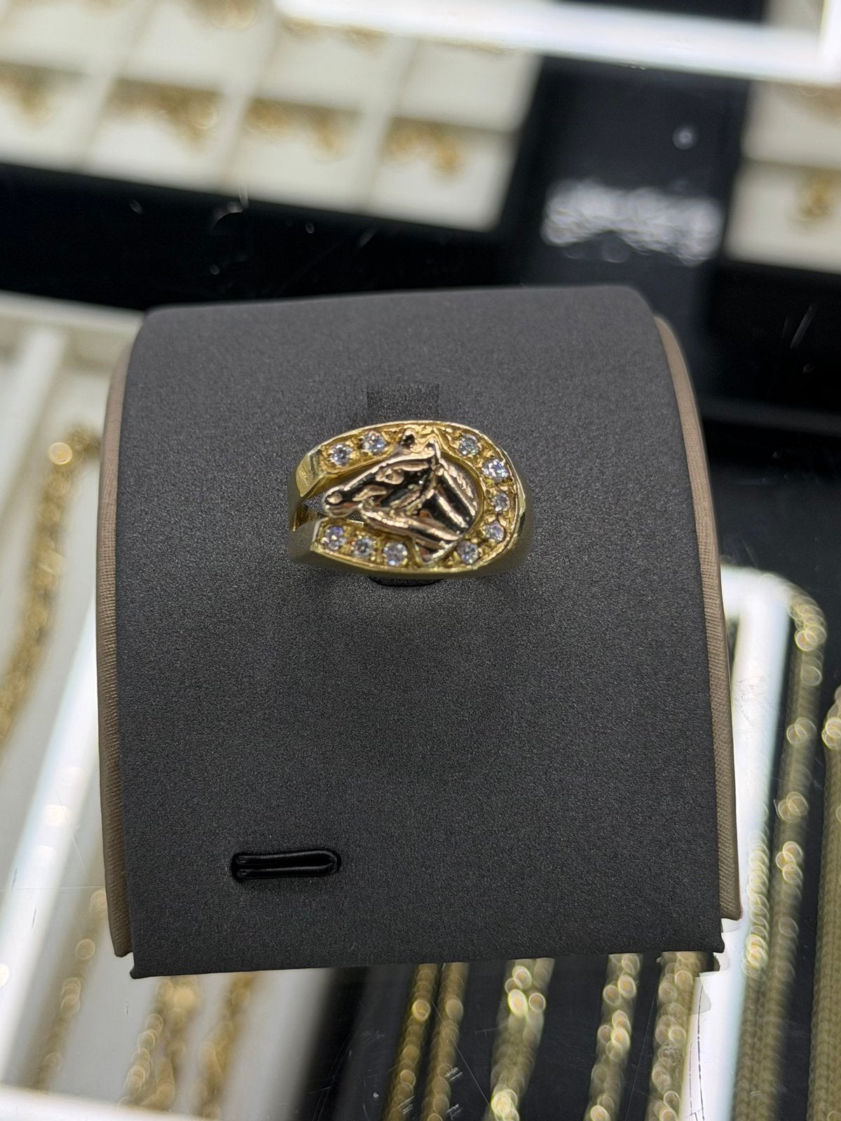 14 Karaat Goud - Gouden Ring - Nieuw - 8.14 Gram, 19 tot 20, Heer, Nieuw, Ophalen of Verzenden