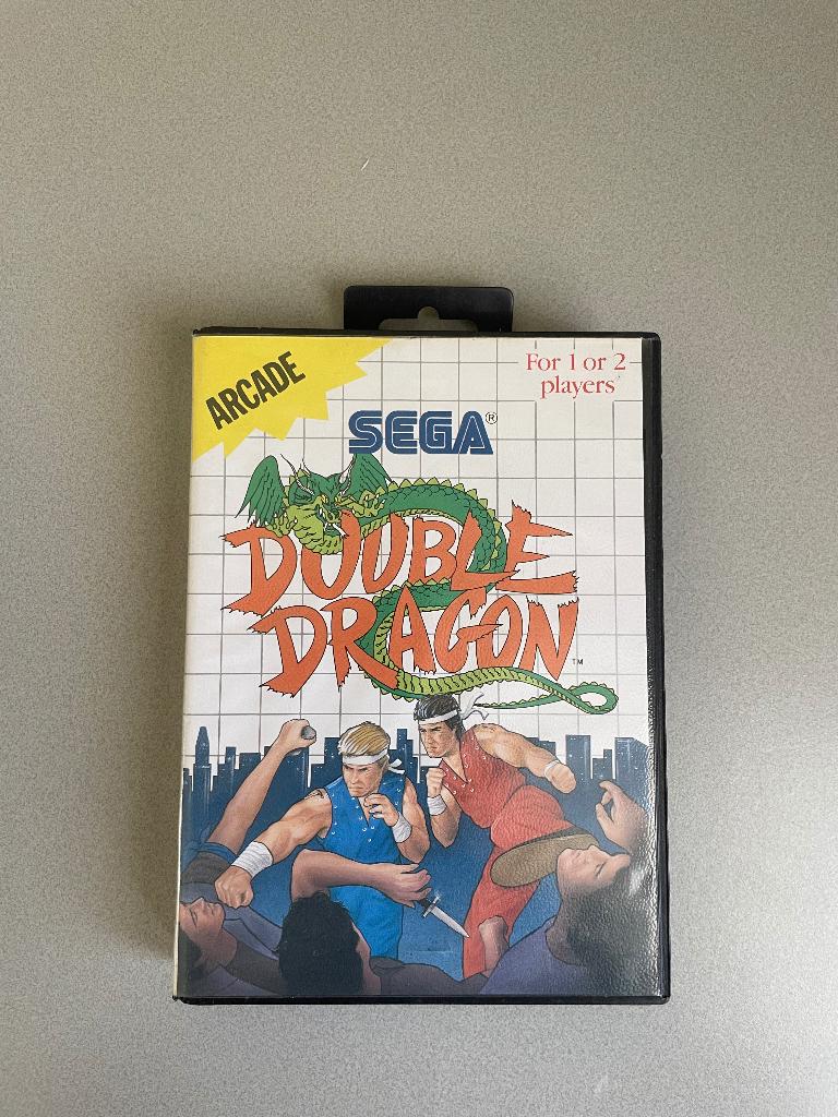 Double Dragon Sega Master System CIB - Mooie conditie!, Avontuur en Actie, Gebruikt, 2 spelers, Eén computer