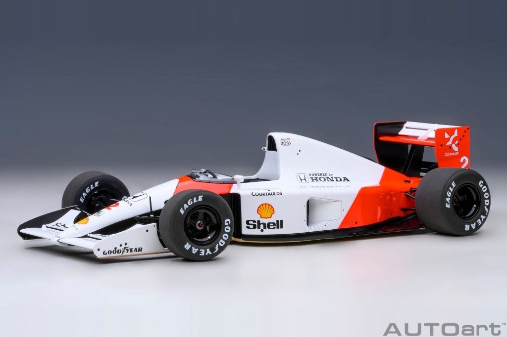 1:18 McLaren Honda MP4/6 Berger GP Japan 1991 Autoart 89152, Auto, Autoart, Nieuw, Ophalen of Verzenden