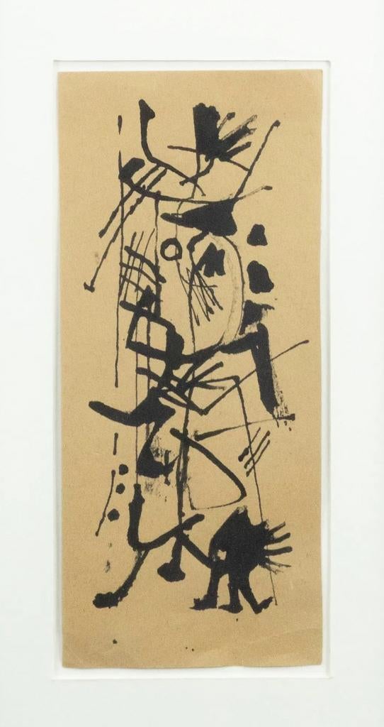 Unieke pentekening - Karel Appel, Ophalen
